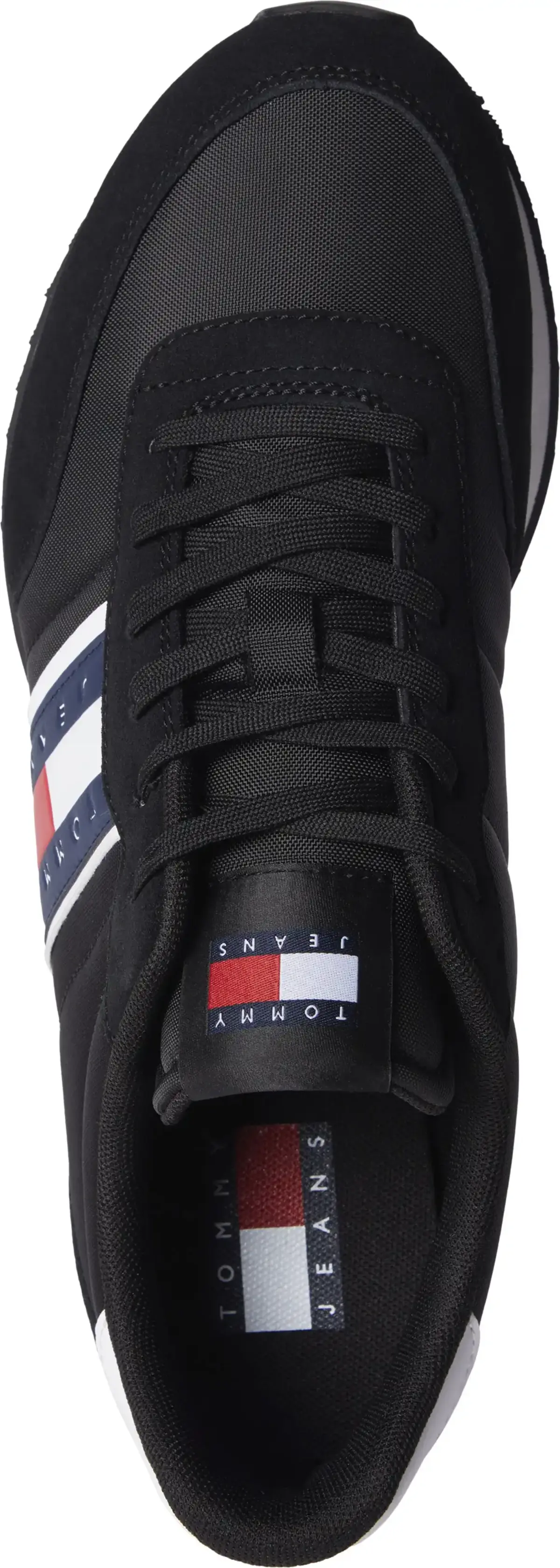 Tommy Hilfiger (NEW) TJM RUNNER CAS, BDS Siyah Erkek Spor Ayakkabı & Sneaker