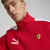Puma Ferrari Race Iconic T7 Track Jacket Kırmızı Erkek Sweatshirt