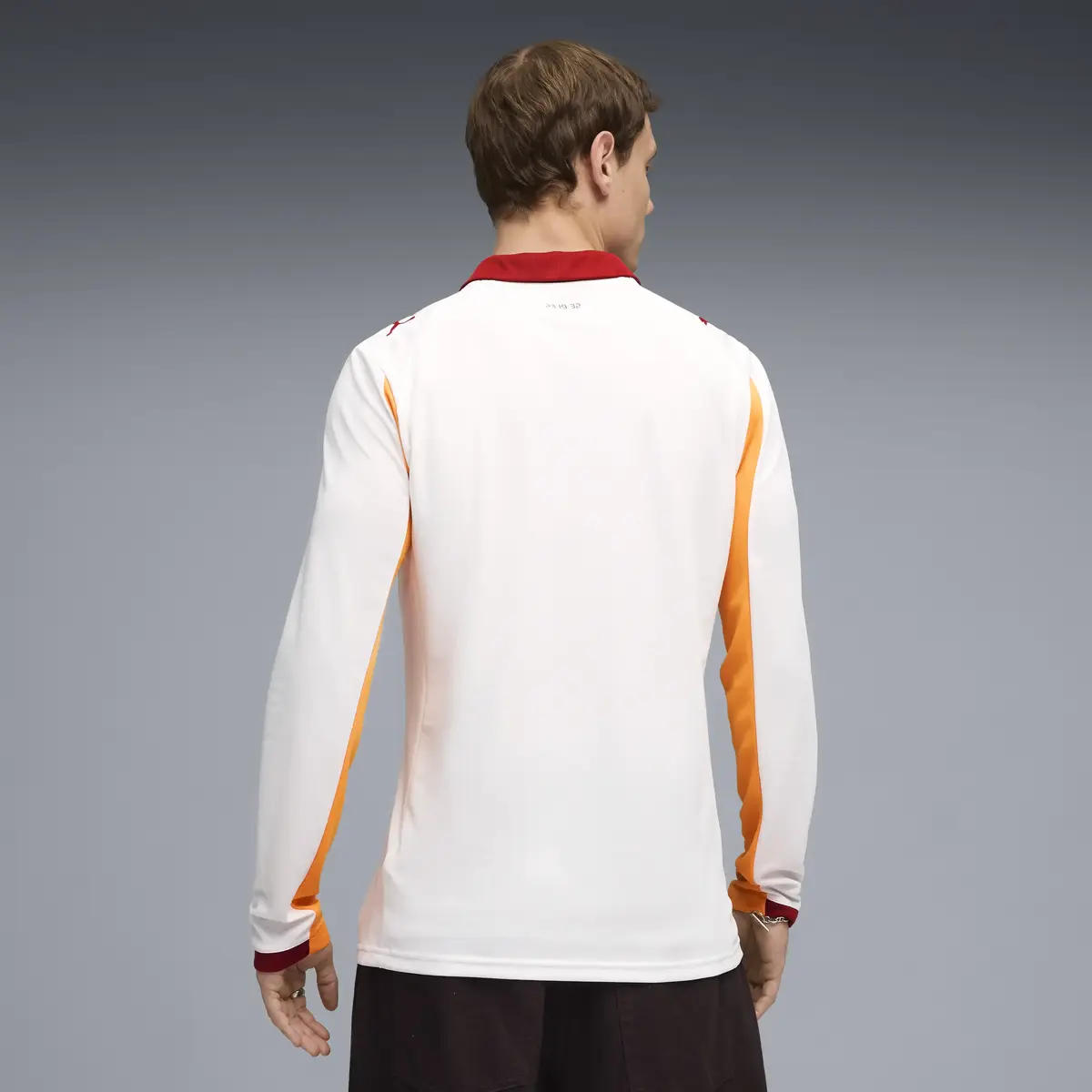 PUMA GSK Away Jersey Replica LS Beyaz Erkek Forma