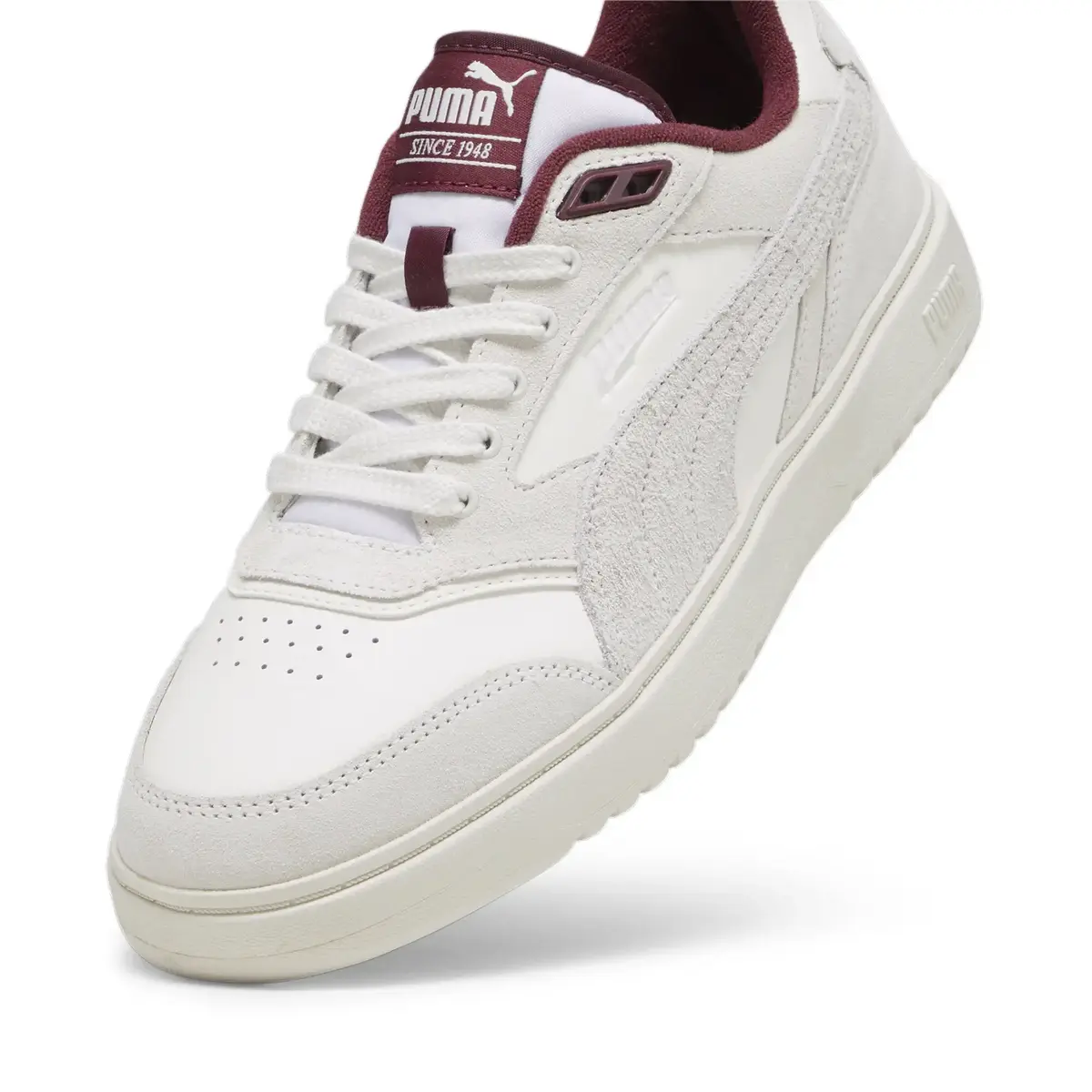 Puma Doublecourt PRM Kırık Beyaz Unisex Günlük Spor Ayakkabı