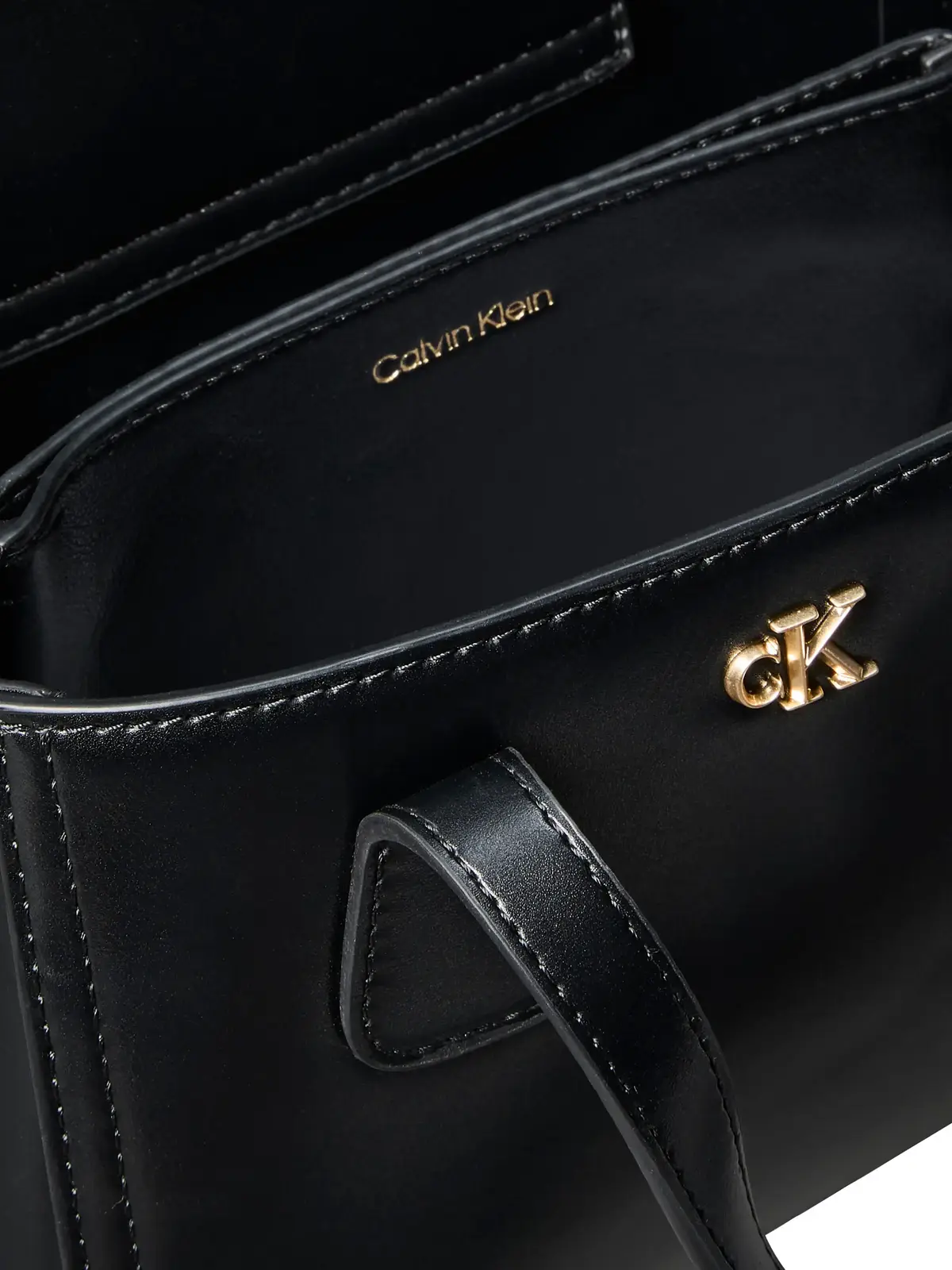 Calvin Klein CK MINI TOTE CROSSBO Siyah Mini Tote Çanta