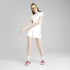 PUMA WARDROBE ESS Slim Tee Beyaz Kadın T-Shirt