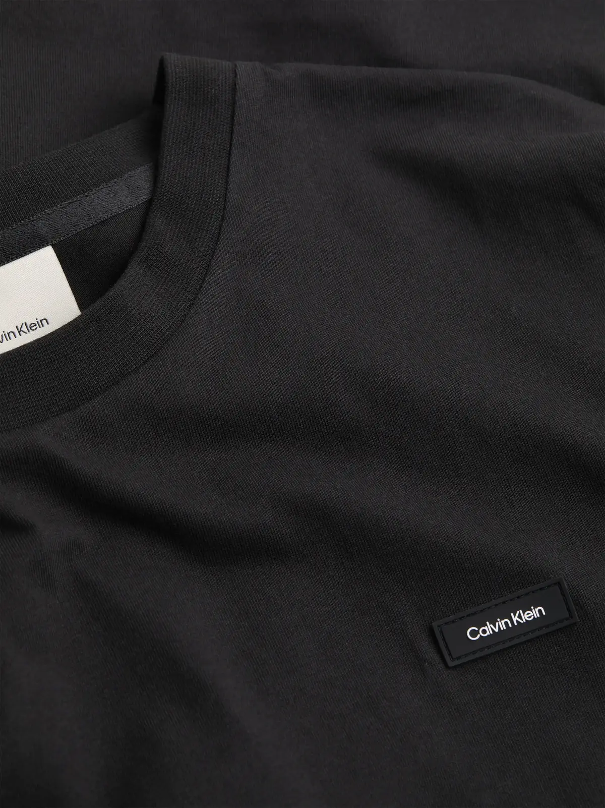 Calvin Klein COTTON COMFORT FIT T, BEH Siyah Erkek T-Shirt & Polo