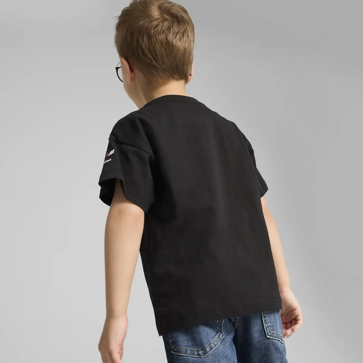 Puma BMW MMS PRE-SCHOOL TEE Siyah Unisex T-Shirt & Polo