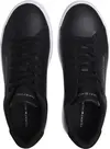 Tommy Hilfiger TH COURT LTH DETAIL, BDS Siyah Erkek Spor Ayakkabı & Sneaker
