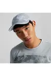 Puma Running Cap III Gri - Mavi Desenli Unisex Şapka