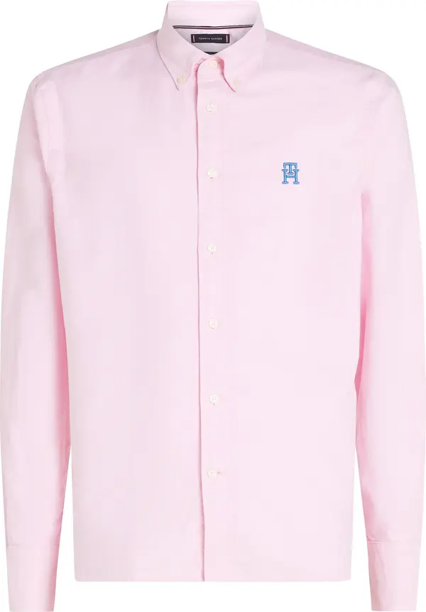 Tommy Hilfiger HERITAGE OXFORD IMD, TOR Pembe Erkek Gömlek
