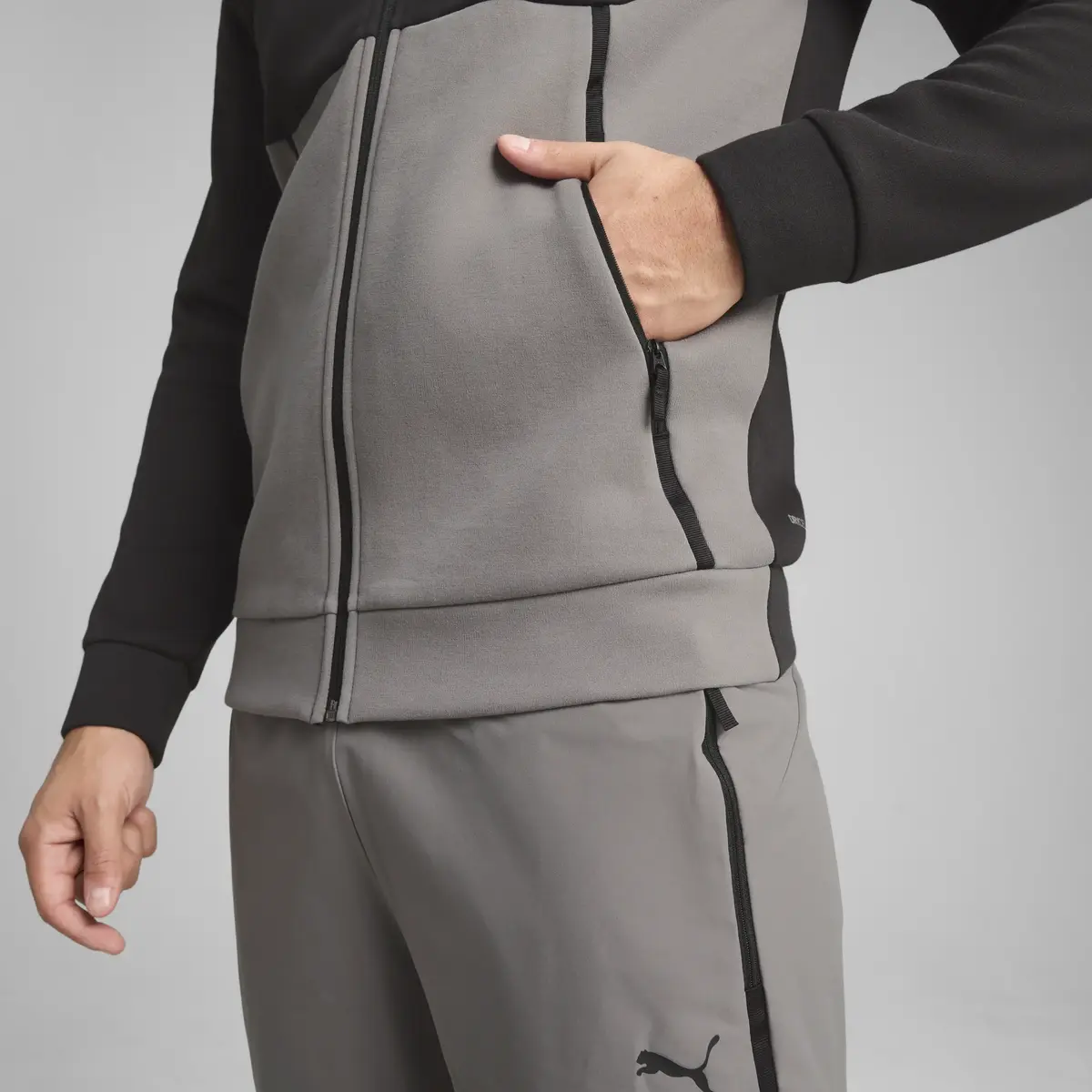 Puma PUMATECH Full-Zip Hoodie Erkek Sweatshirt