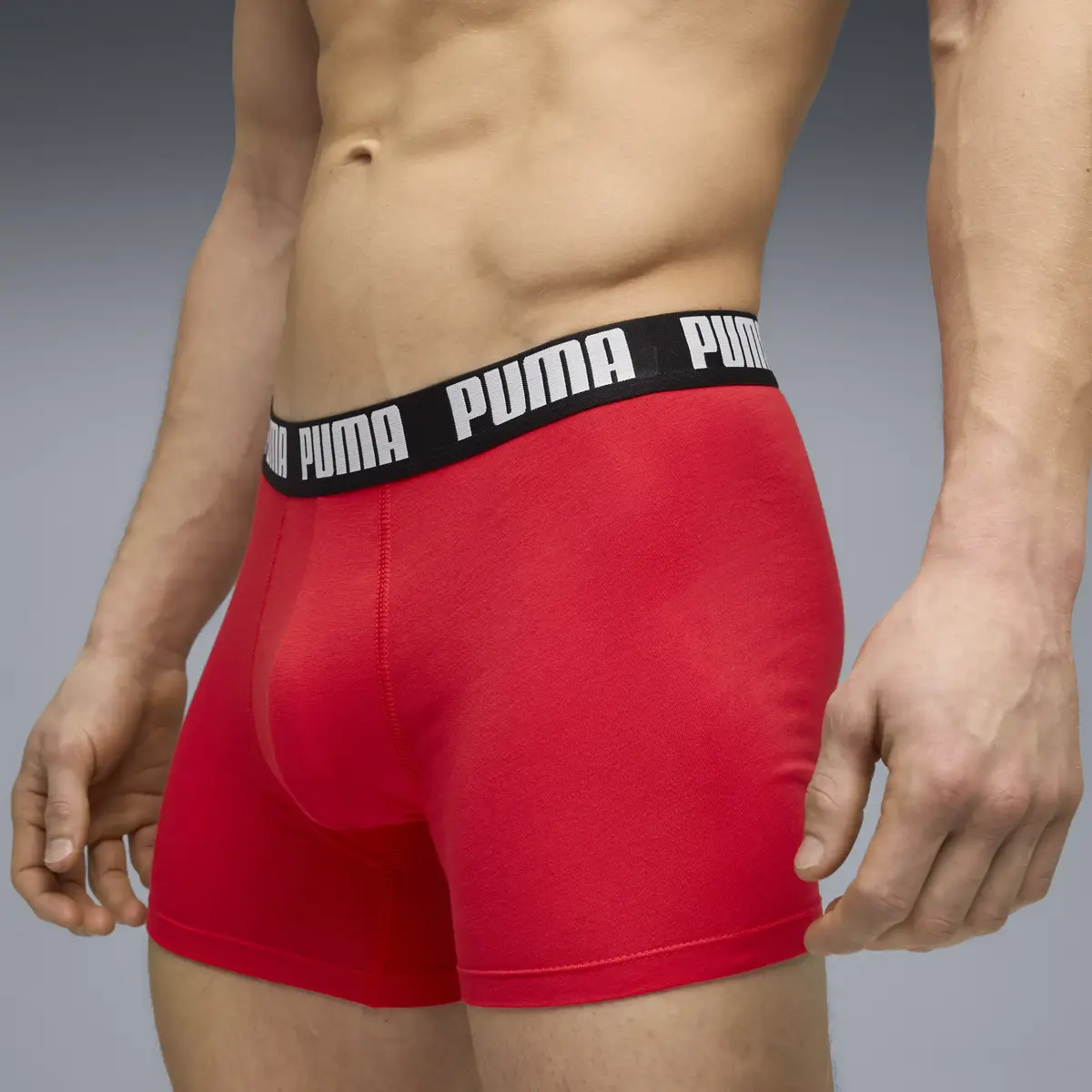 PUMA PUMA MEN EVERYDAY BASIC BOXE Kırmızı Erkek 2'li Boxer