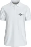 Calvin Klein MONOLOGO POLO, YAF Beyaz Erkek T-Shirt & Polo
