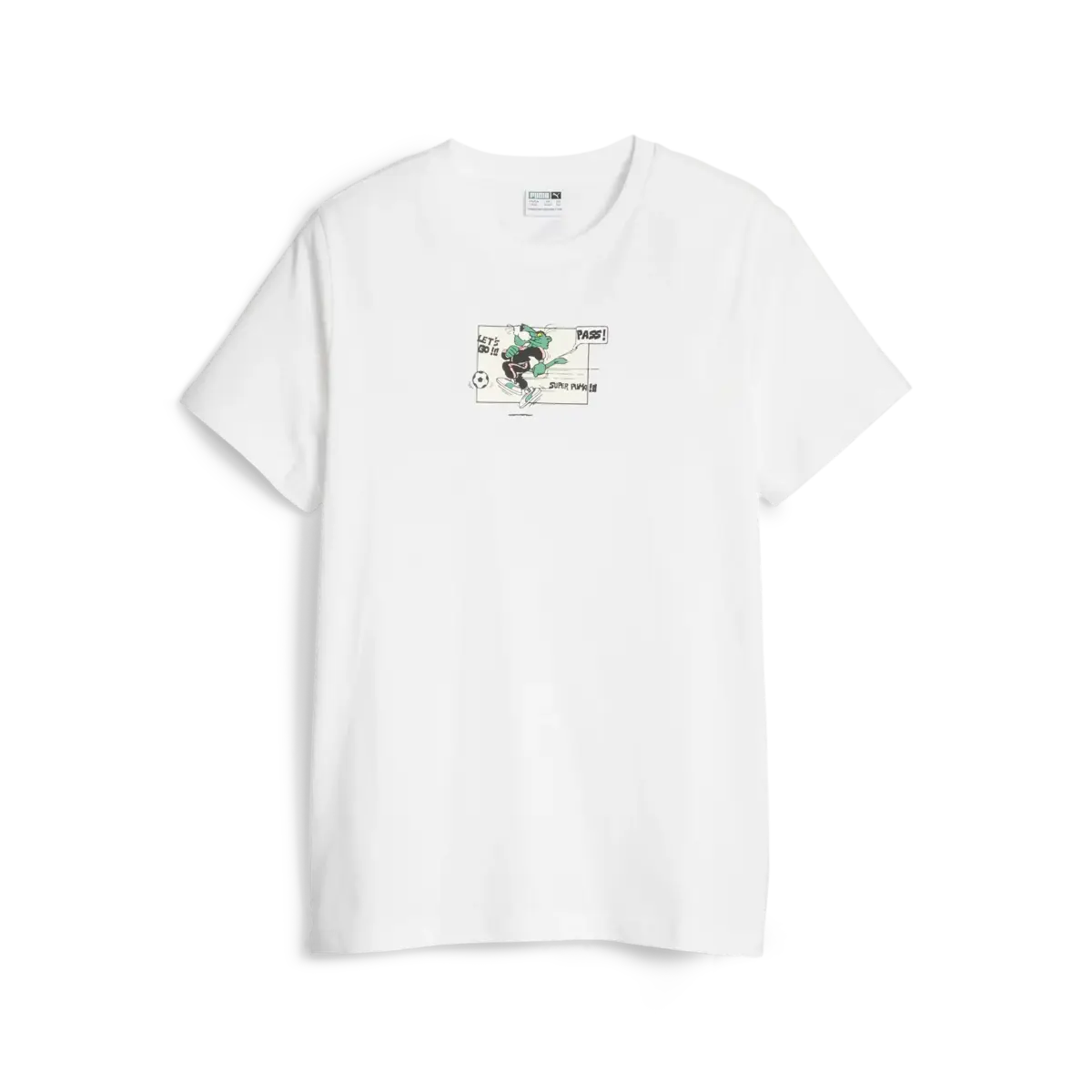 Puma CLASSICS SUPER Tee B Beyaz Erkek T-Shirt & Polo
