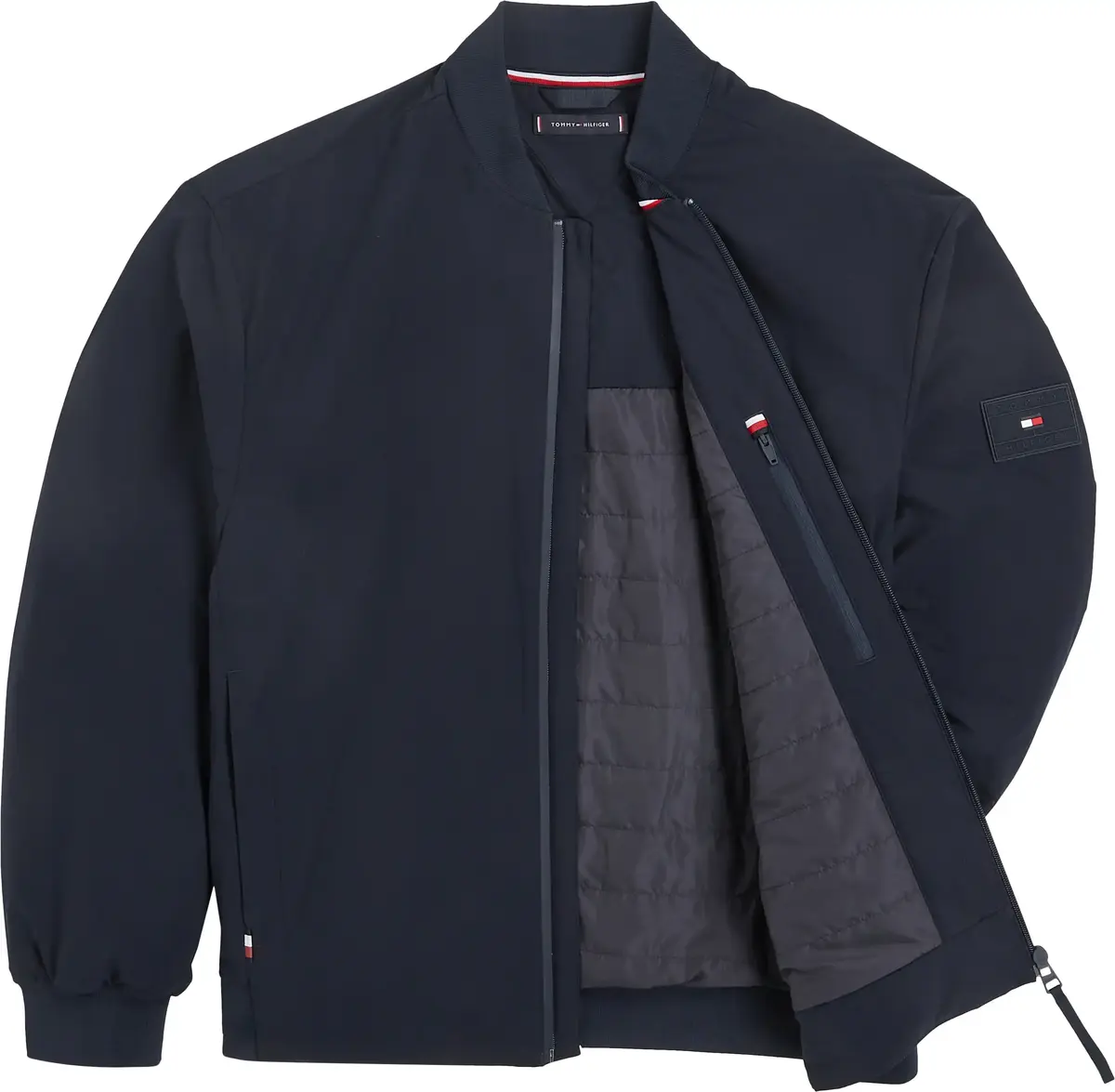 Tommy Hilfiger TECH BOMBER, DW5 Siyah Erkek Ceket