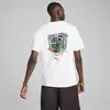 PUMA WARDROBE ESS Graphic Tee Beyaz Erkek T-Shirt