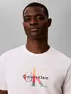 Calvin Klein SS 20S CK PRIDE26 GR, YAA Beyaz Erkek T-Shirt