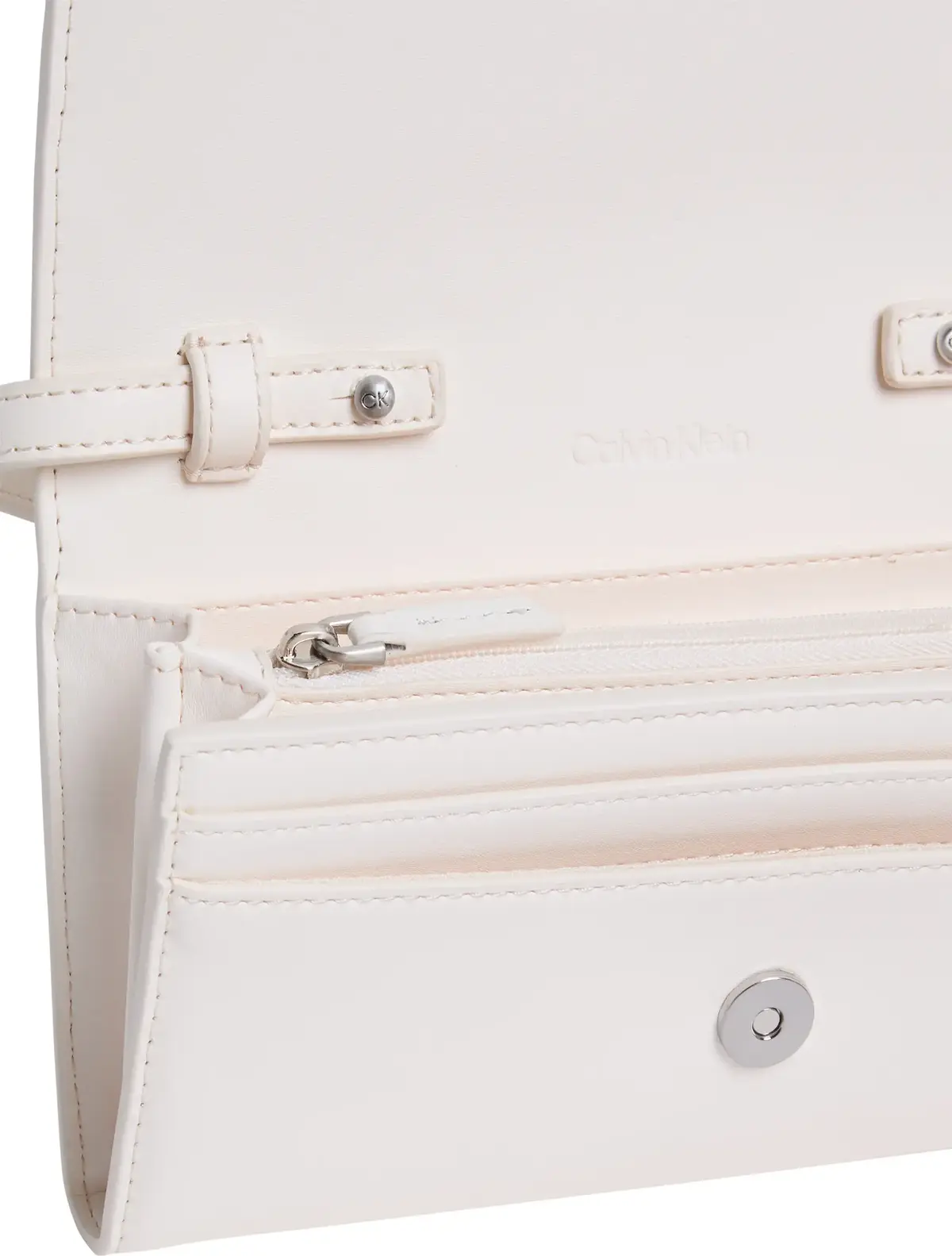 Calvin Klein CK WOVEN CONVERTIBLE, 67U Krem Kadın Çanta