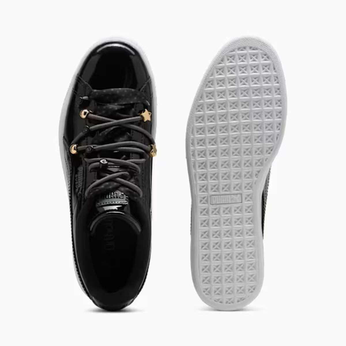 Puma Suede Bloom Patent Wns Siyah Kadın Spor Ayakkabı & Sneaker