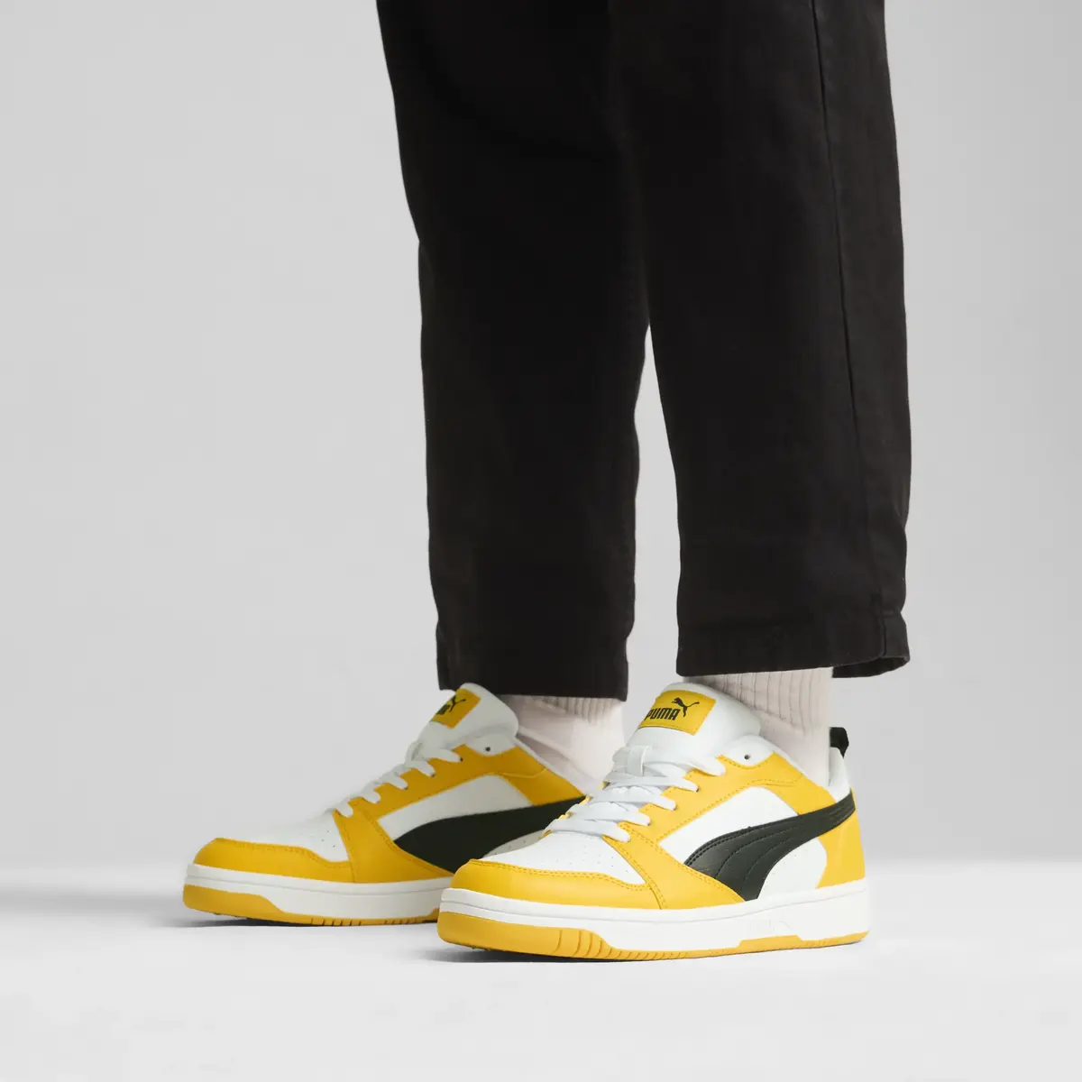 Puma Rebound v6 Low Beyaz Erkek Spor Ayakkabı