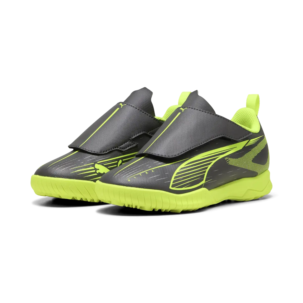 Puma ULTRA 5 PLAY V TT Jr Gri Erkek Çocuk Halı Saha Ayakkabısı