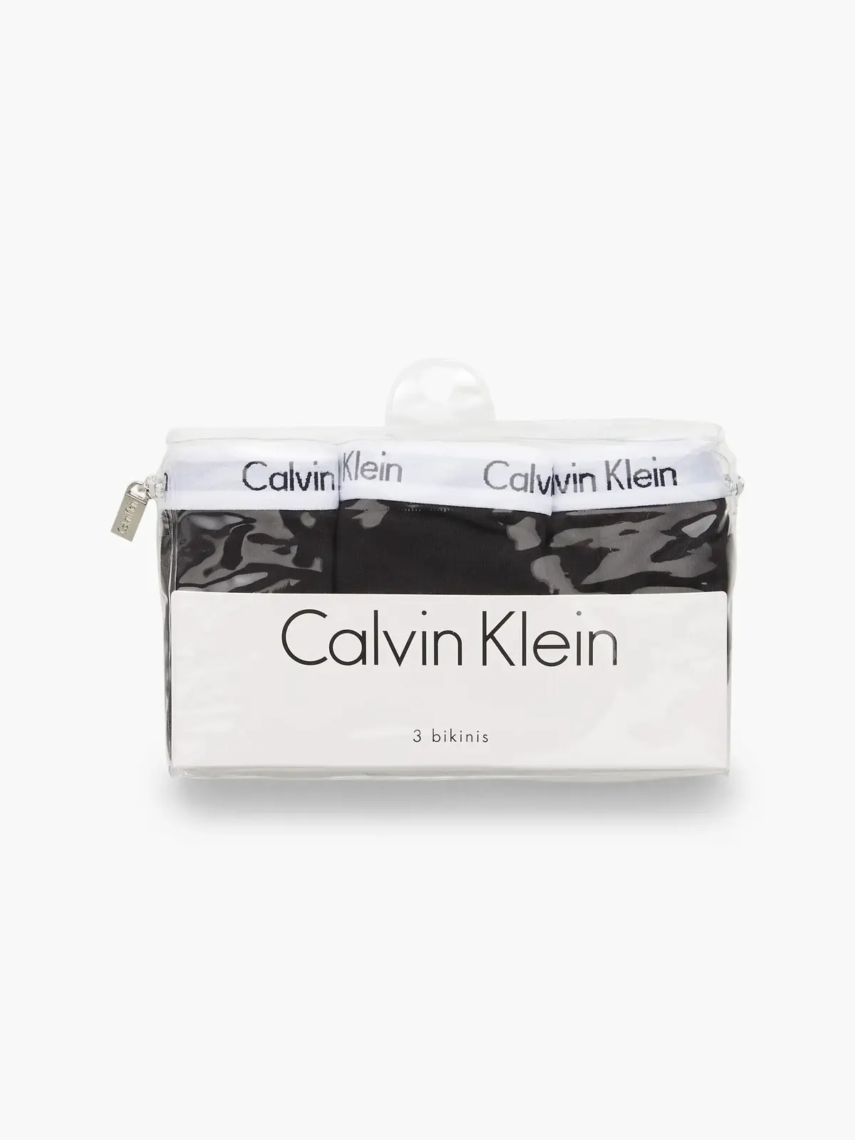Calvin Klein BIKINI 3PK Kadın Siyah Bikini Külot Set
