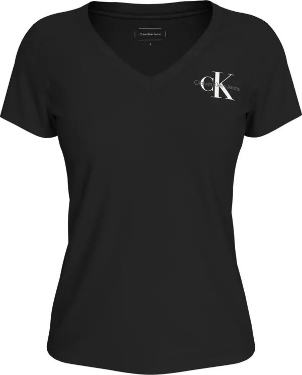 Calvin Klein Siyah Kadın T-Shirt & Polo