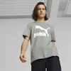 Puma Classics Logo Tee Gri Erkek T-Shirt