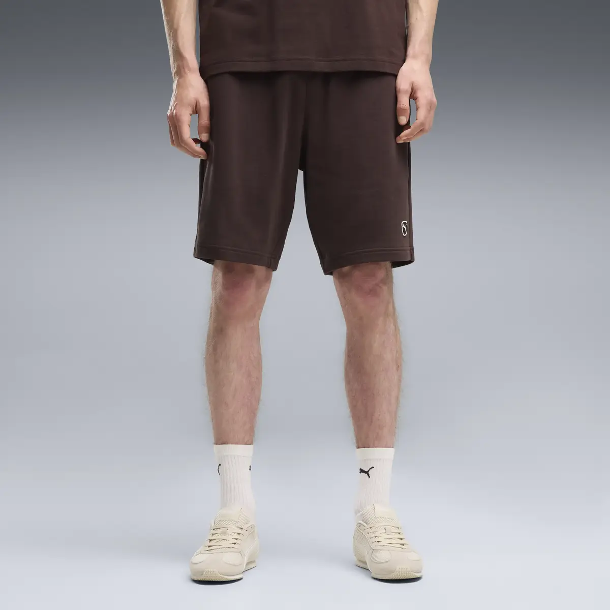 PUMA ESS ELEVATED Shorts Kahverengi Erkek Şort