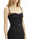 Calvin Klein BUSTIER DRESS Kadın Siyah Elbise