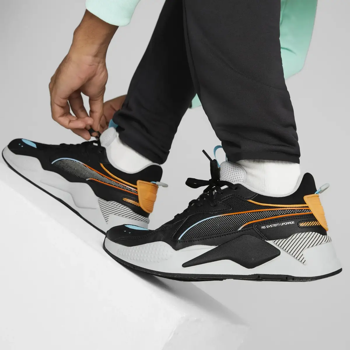 Puma RS-X 3D- Siyah Erkek/Günlük Spor Ayakkabı