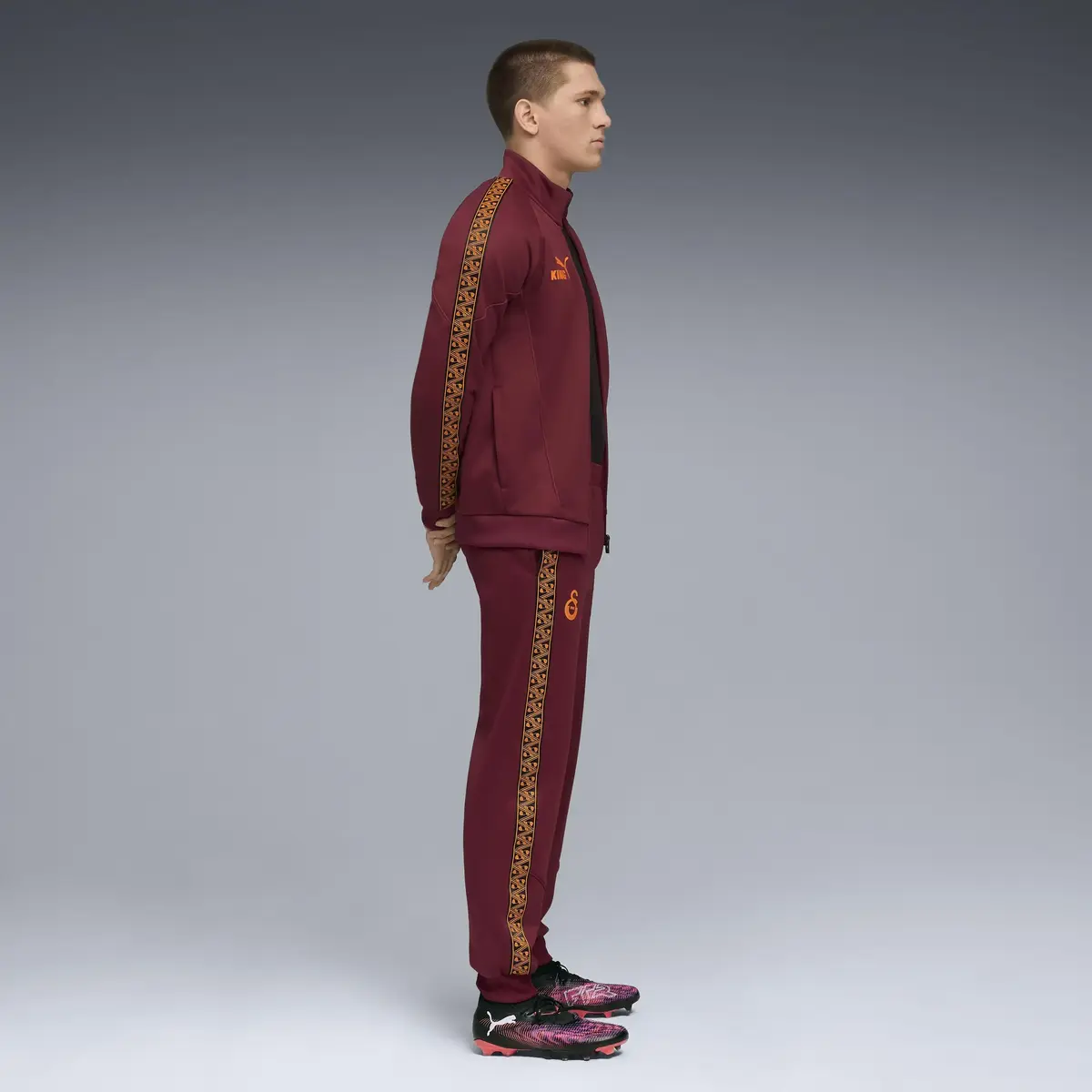 Puma GSK KING Anthem Jacket Kırmızı Erkek Ceket