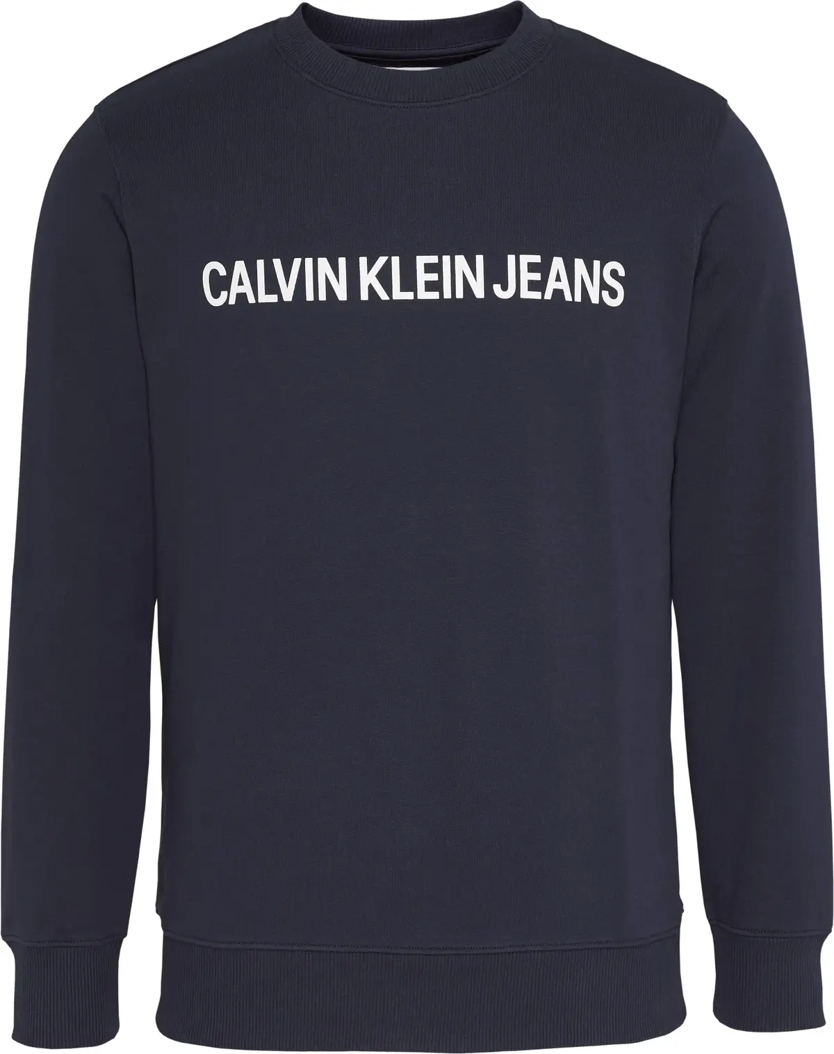 Calvin Klein CORE INSTITUTIONAL L Erkek Siyah Sweatshirt