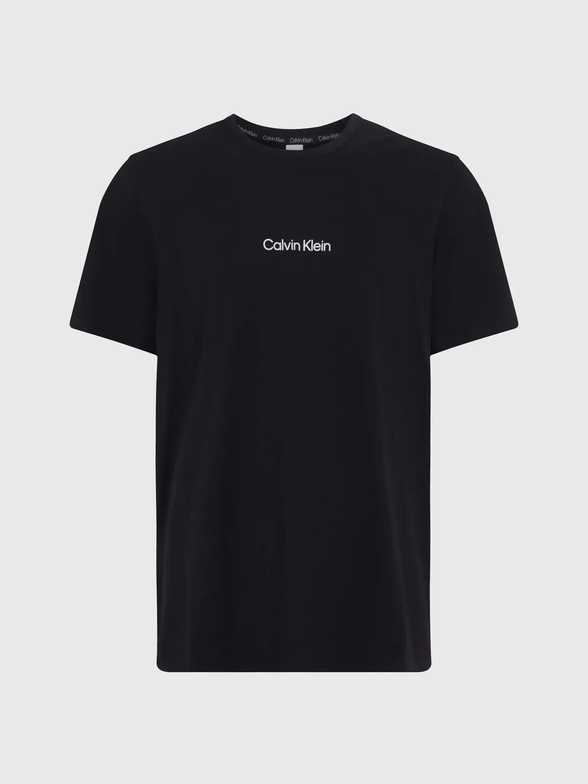Calvin Klein EO/ S/S T-Shirts Erkek Siyah T-Shirt