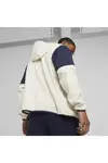 Puma Fit Hybrid Polar Fleece/Woven Jacket Kırık Beyaz Erkek Ceket