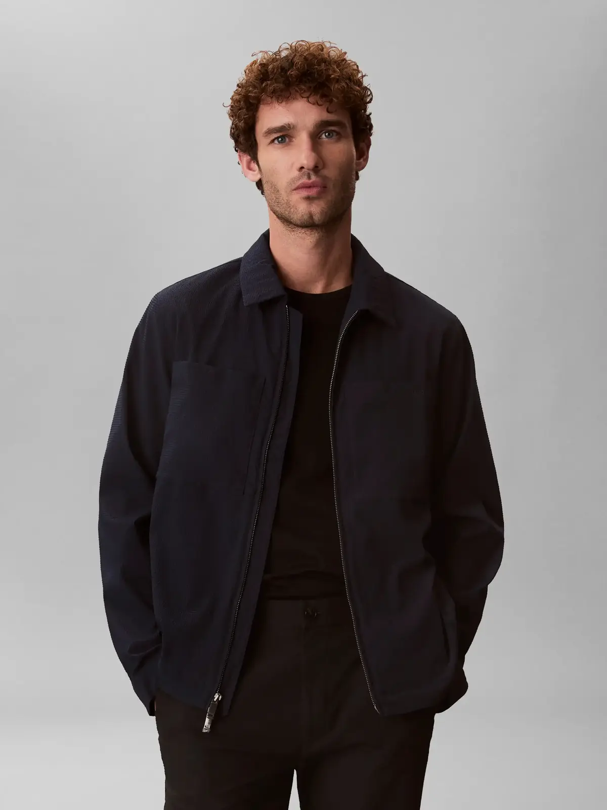 LS SEERSUCKER BLOUSO, CEF, S