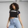PUMA FUTURE.PUMA.ARCHIVE Baby Tee Siyah Kadın Crop
