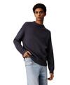 Calvin Klein COTTON WOOL CREW NEC, BAN Siyah Erkek Kazak
