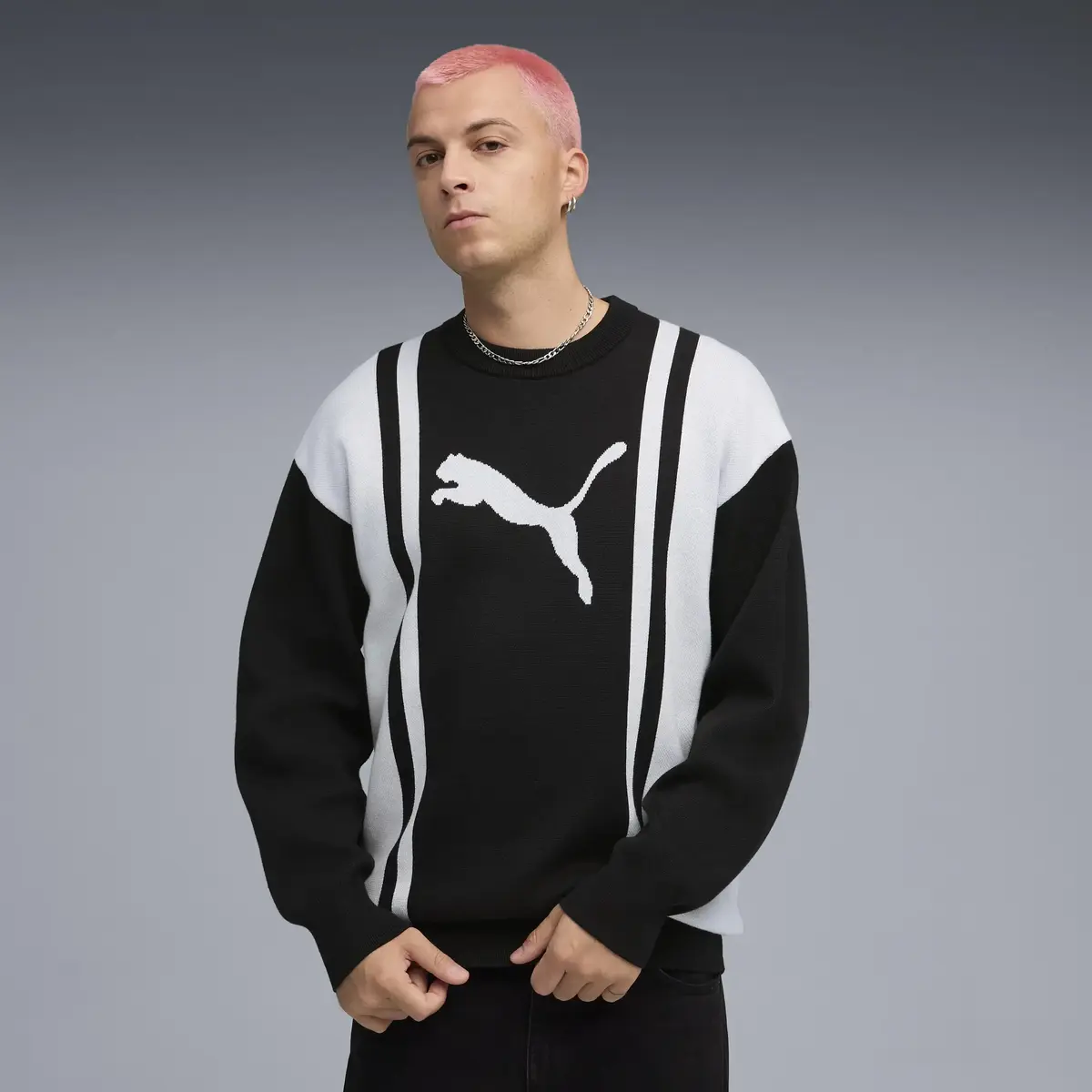 Puma FUTURE.PUMA.ARCHIVE Sweater Siyah Erkek T-Shirt