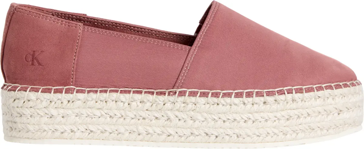 Calvin Klein FLATFORM ESPADRILLE, GAM Pembe Kadın Ayakkabı-Bot