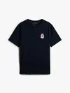 Tommy Hilfiger RWB CREST TEE, DW5 Siyah Erkek T-Shirt & Polo
