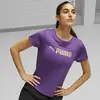 Puma FIT ULTRABREATHE TEE Mor Kadın T-Shirt & Polo