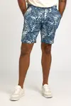 Tommy Hilfiger HARLEM LINEN FLORAL, C66 Mavi Erkek Şort