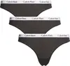 Calvin Klein BIKINI 3PK Kadın Siyah Bikini Külot Set