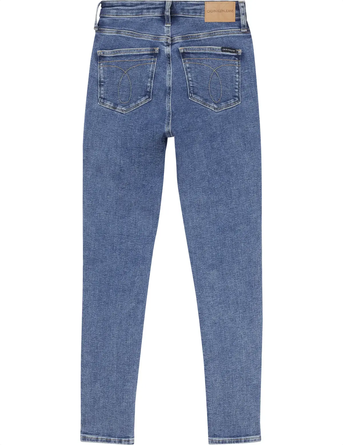 Calvin Klein HIGH RISE SKINNY Kadın Mavi Kot Pantolon
