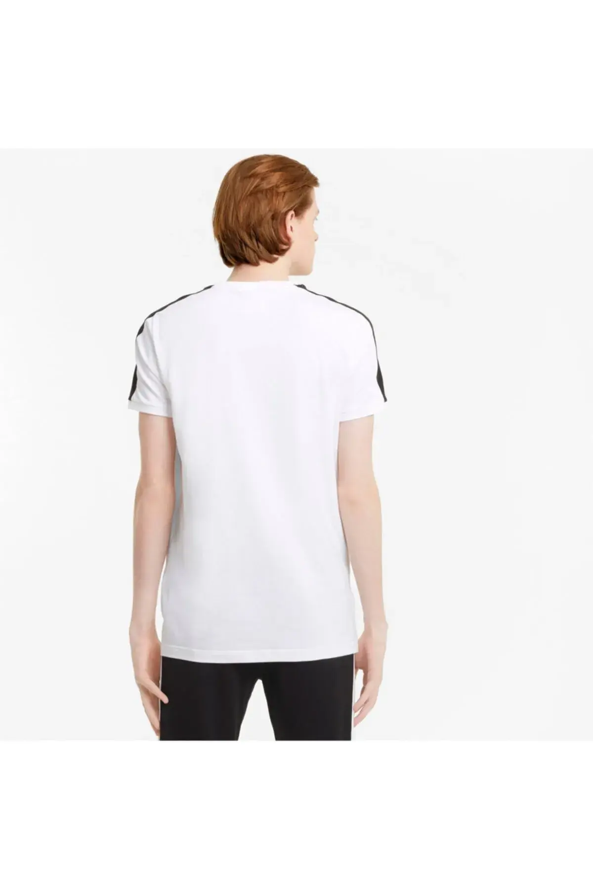 Puma Iconic T7 Tee Beyaz Erkek T-Shirt