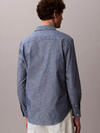 Calvin Klein LS CHAMBRAY CLASSIC, C32, S Mavi Erkek Gömlek