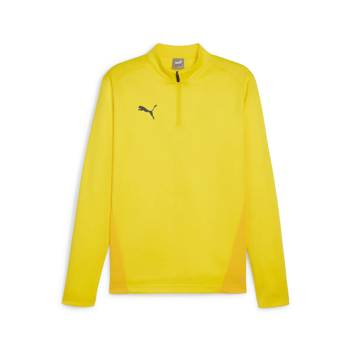 Puma teamGOAL Training 1/4 Zip To Sarı Erkek Fermuarlı Antrenman Üstü