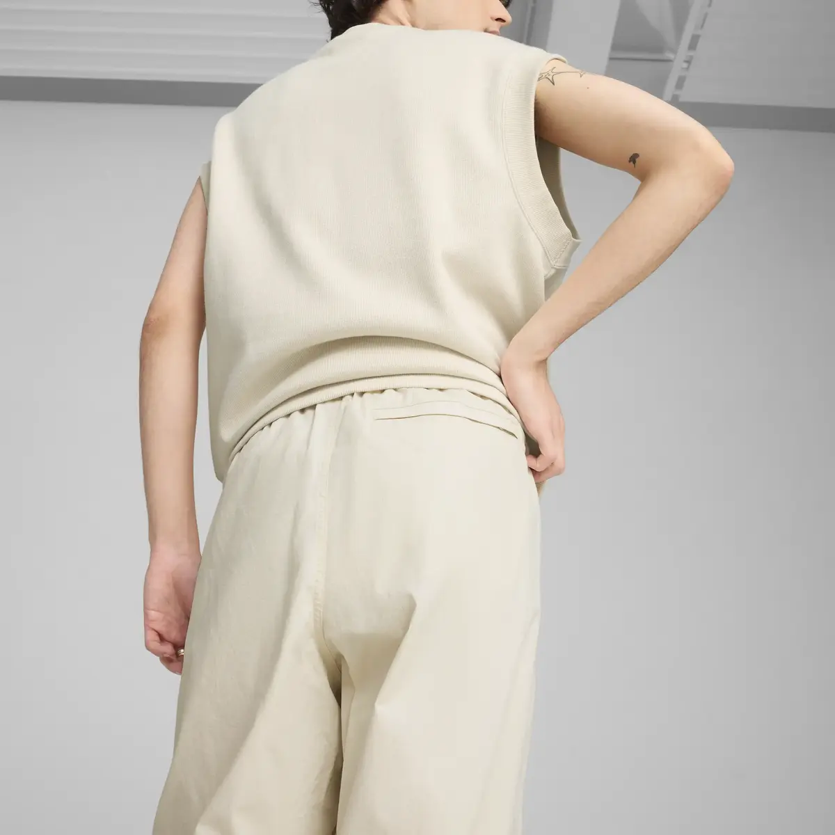 Puma FUTURE.PUMA.ARCHIVE Pants Krem Unisex Eşofman Alt