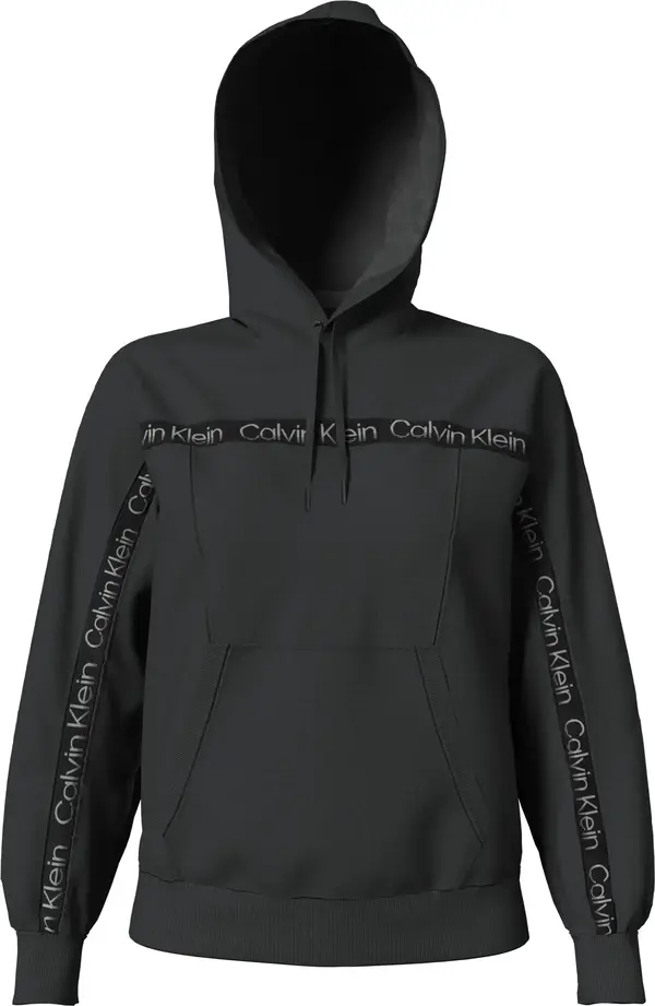 Calvin Klein PW - Hoodie Kadın Siyah Hoodie