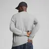 PUMA ESS ELEVATED Crew TR Gri Erkek Sweatshirt