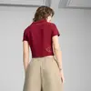 PUMA X HARRY POTTER Polo Kırmızı Kadın Crop Polo T-Shirt