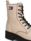 Tommy Hilfiger TJW URBAN LACE UP BO Bej Kadın Bot